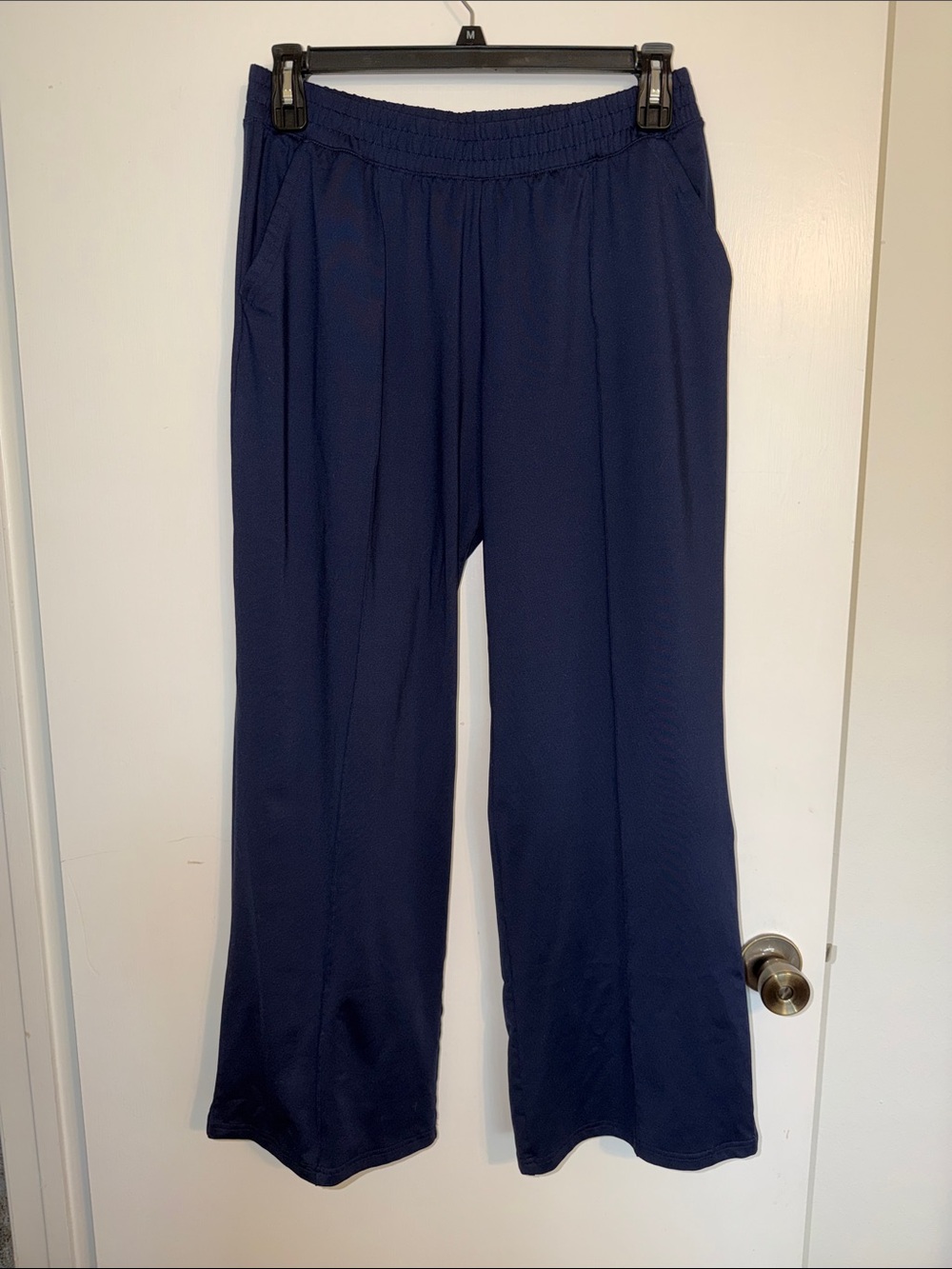 aerie Offline Navy Wide-Leg Pull-On Pants